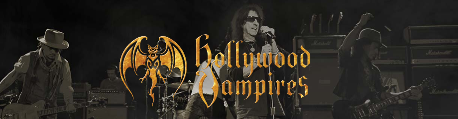 The Hollywood Vampires – Alice Cooper, Johnny Depp & Joe Perry