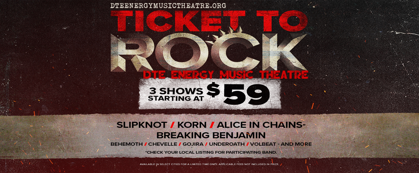 2019 Ticket To Rock Tickets (Includes All Performances)
