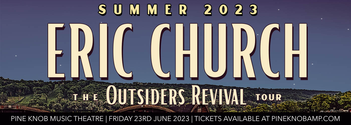Eric Church, Ashley McBryde & The Red Clay Strays at Pine Knob Music Theatre