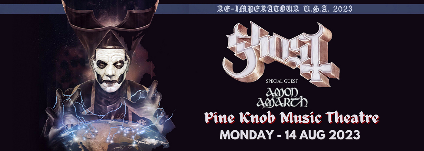 Ghost & Amon Amarth at Pine Knob Music Theatre