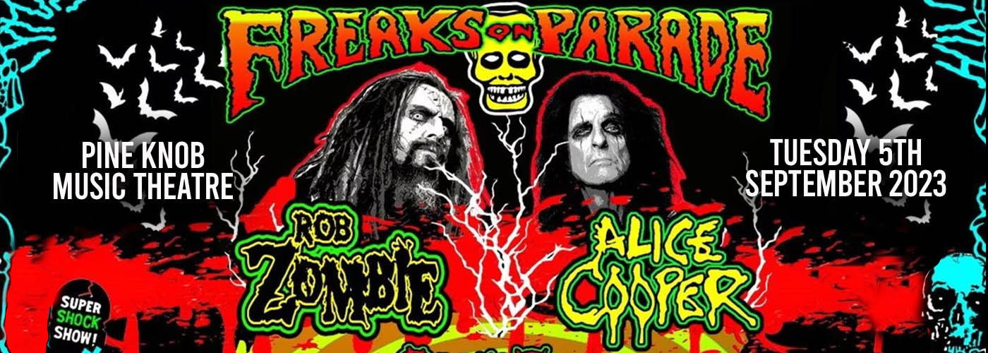 Rob Zombie & Alice Cooper at Pine Knob Music Theatre