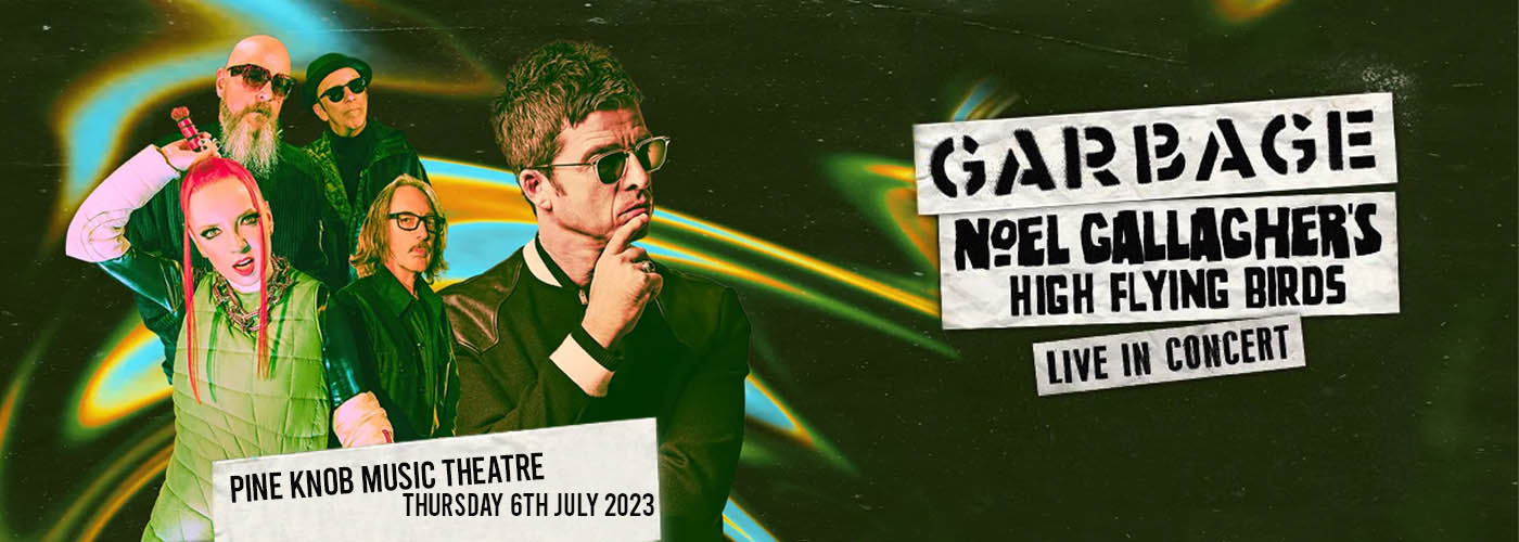 Garbage & Noel Gallagher's High Flying Birds at Pine Knob Music Theatre