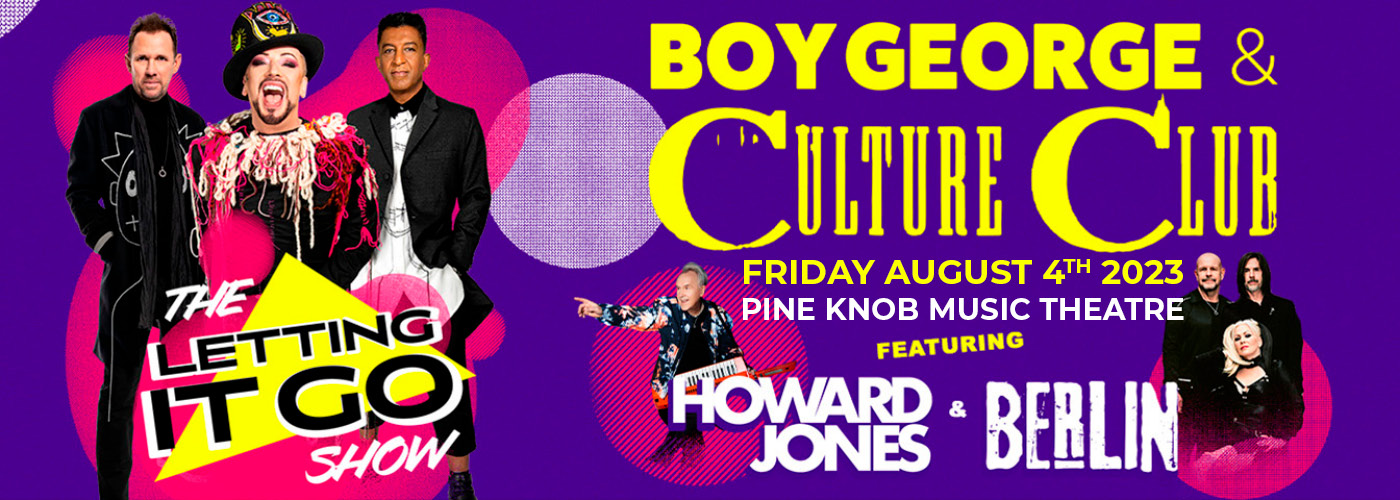 Boy George & Culture Club: The Letting It Go Show 2023 Tour at Pine Knob Music Theatre
