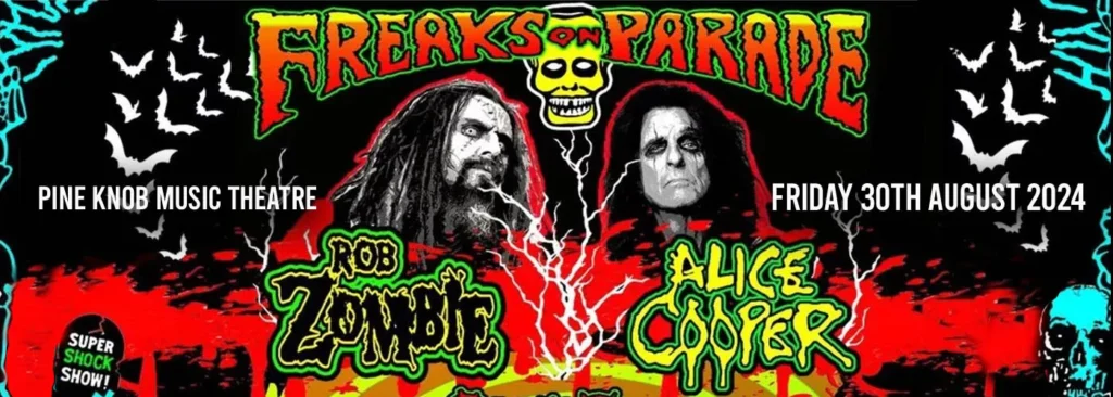 Rob Zombie & Alice Cooper at 