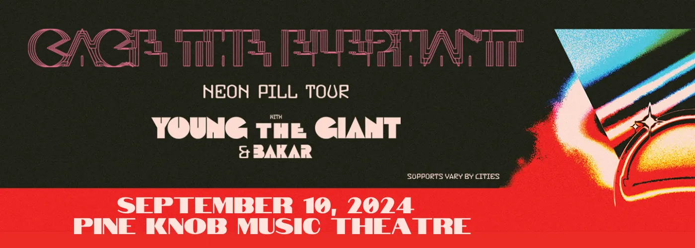 Cage The Elephant, Young The Giant & Bakar