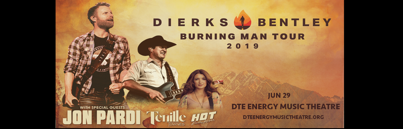 Dierks Bentley, Jon Pardi & Tenille Townes