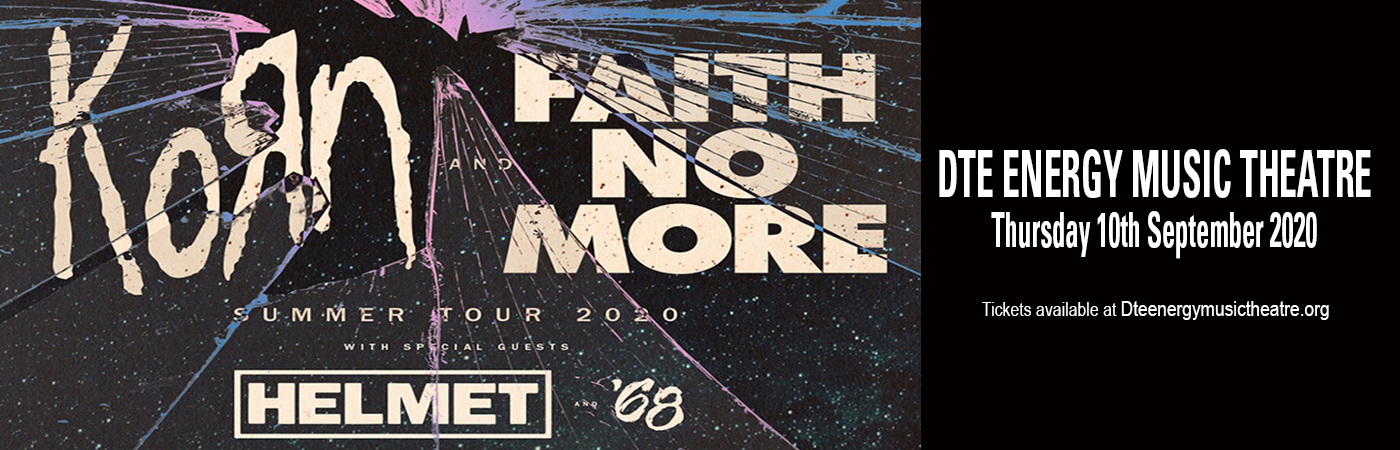 Korn, Faith No More, Helmet & '68