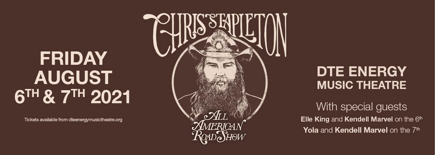 Chris Stapleton, with Elle King and Kendell Marvel