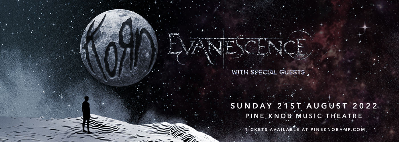 Korn & Evanescence at Pine Knob Music Theatre