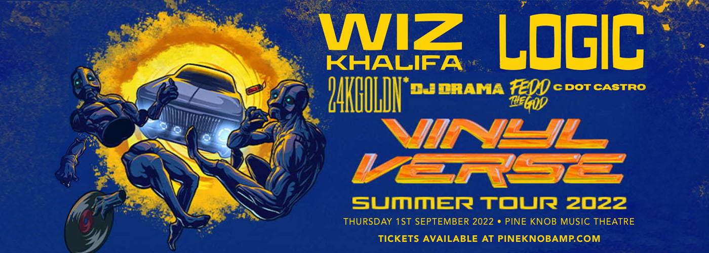 Wiz Khalifa & Logic at Pine Knob Music Theatre