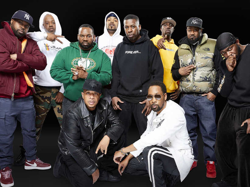 Nas & Wu-Tang Clan at Pine Knob Music Theatre