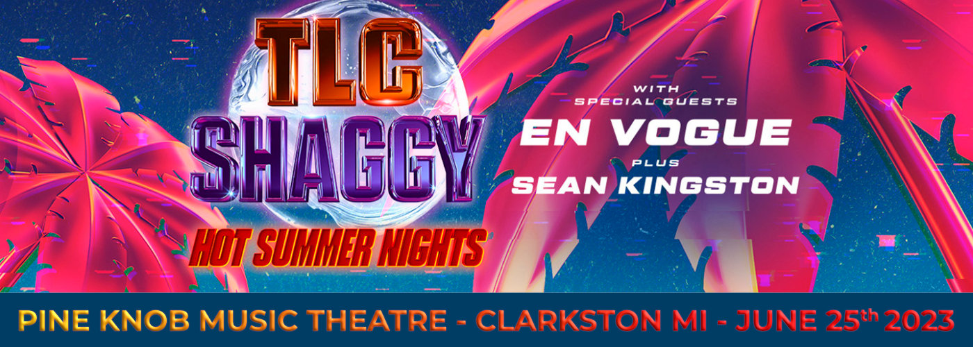 TLC, Shaggy, En Vogue & Sean Kingston at Pine Knob Music Theatre