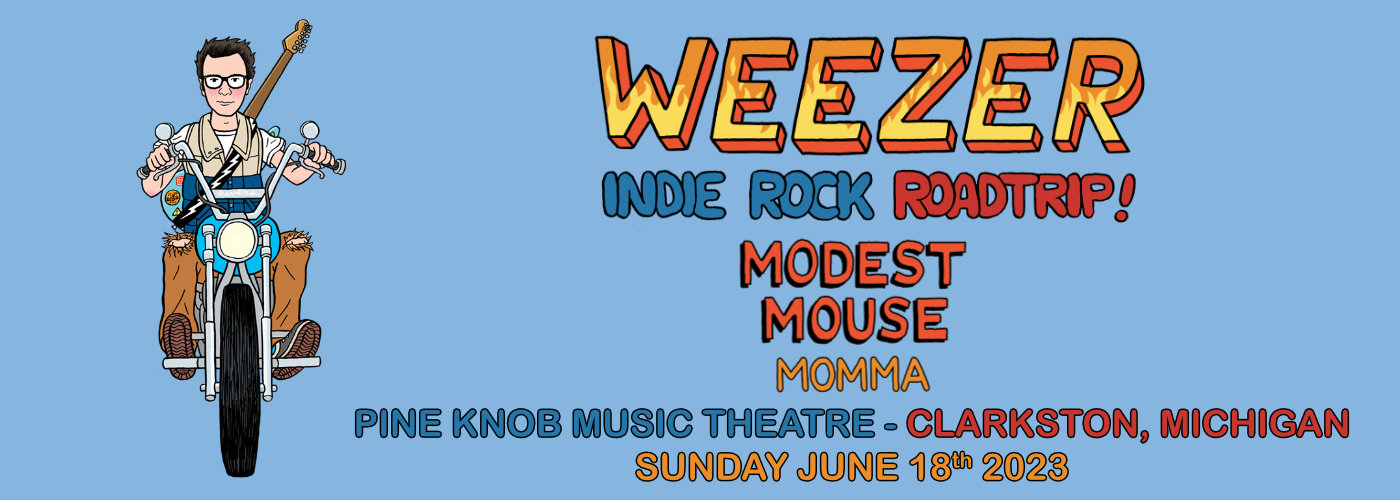 Weezer, Modest Mouse & Momma at Pine Knob Music Theatre