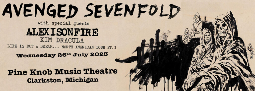 Avenged Sevenfold at Pine Knob Music Theatre