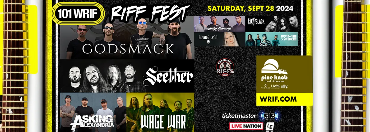 Riff Fest: Godsmack, Seether, Asking Alexandria & Wage War