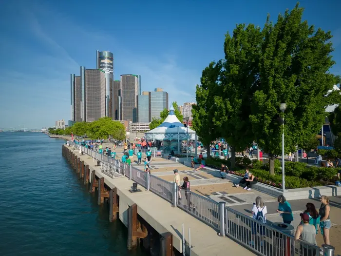 The Detroit Riverfront