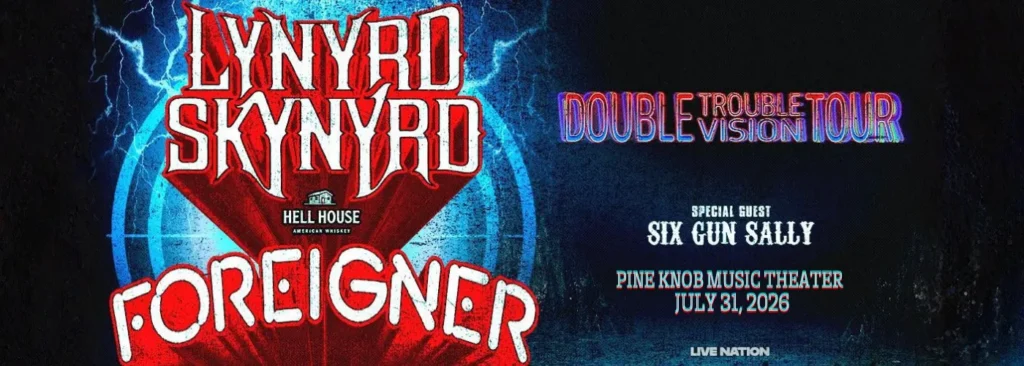 Lynyrd Skynyrd & Foreigner at Pine Knob Music Theatre