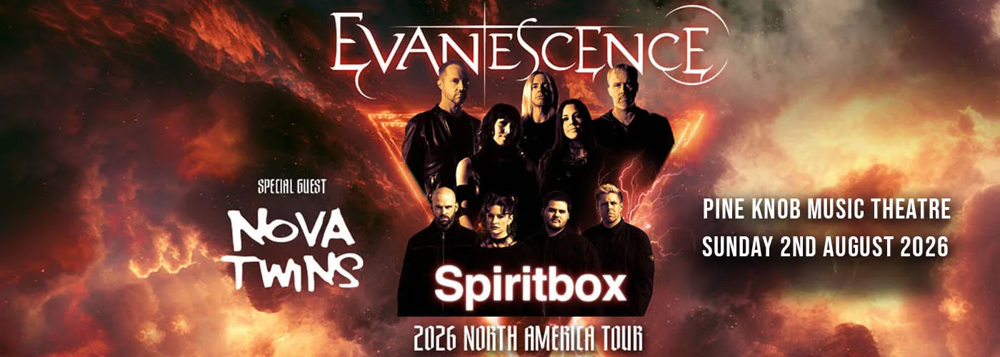 Evanescence, Spiritbox &amp; Nova Twins