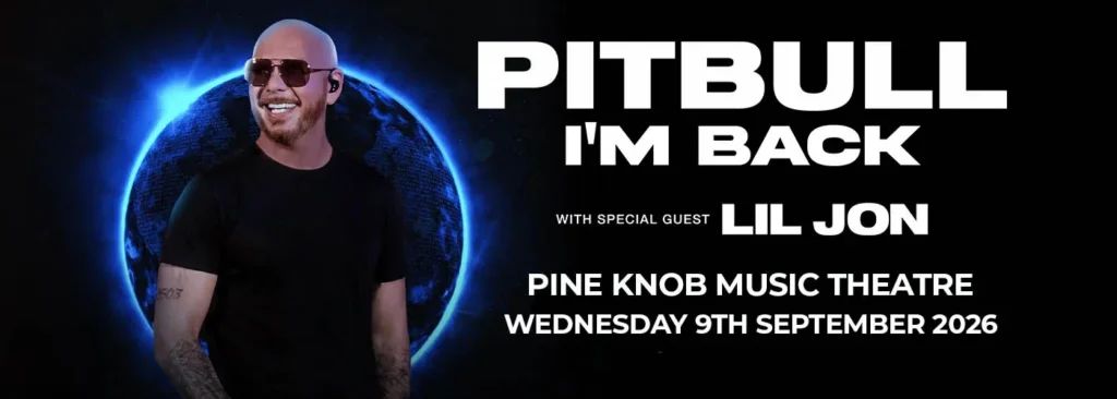 Pitbull & Lil Jon at Pine Knob Music Theatre