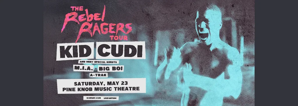 Kid Cudi at Pine Knob Music Theatre
