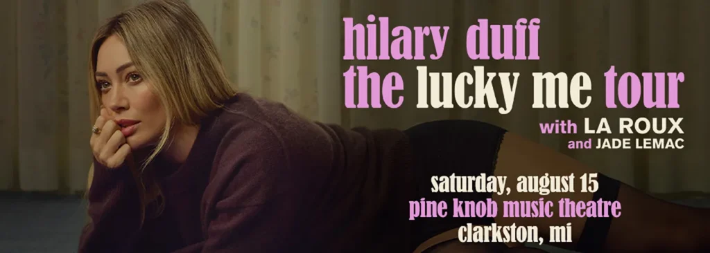 Hilary Duff at Pine Knob Music Theatre