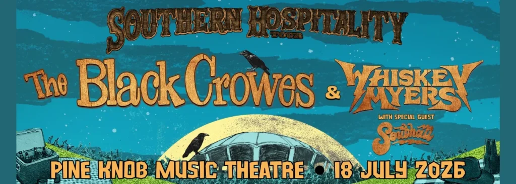 The Black Crowes & Whiskey Myers at Pine Knob Music Theatre
