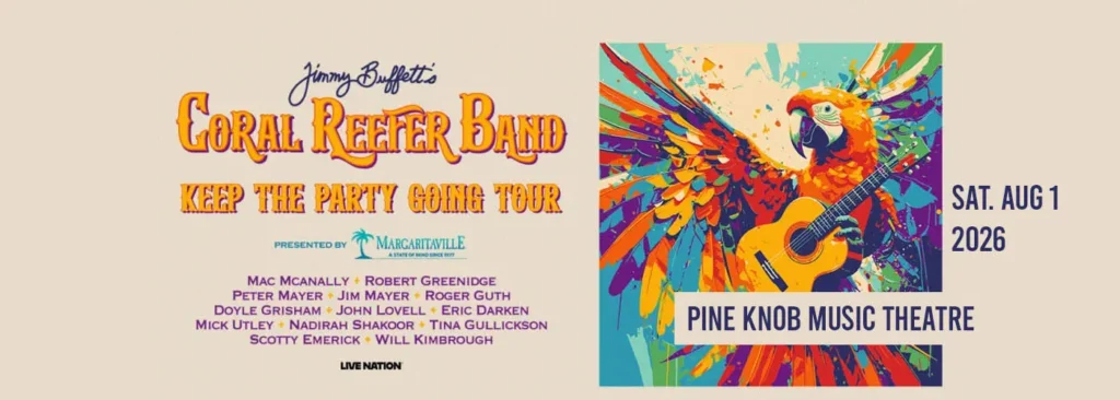 Jimmy Buffett's Coral Reefer Band at Pine Knob Music Theatre