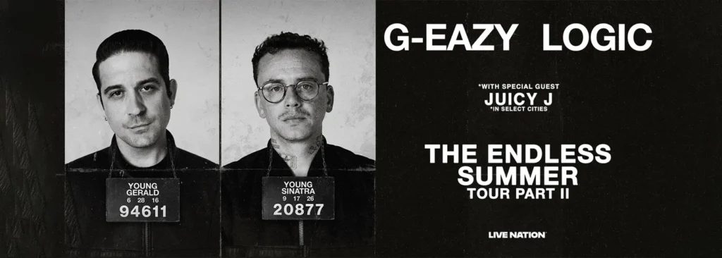 Logic & G-Eazy at Pine Knob Music Theatre